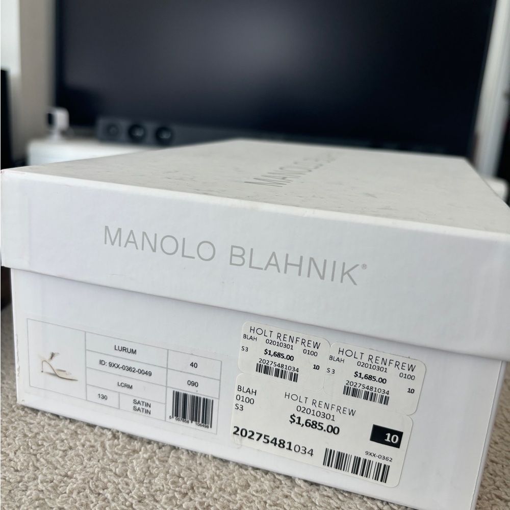 Manolo Blahnik Lurum Size 40 - Picture 5 of 5